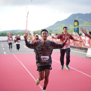 Race photo from KEDIRI HALF MARATHON 2026
