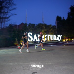 Race photo from BOGORUN 2026