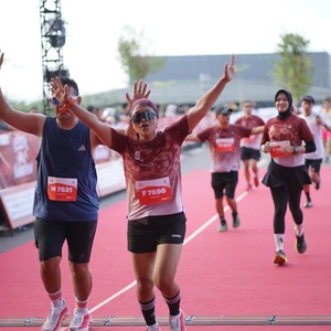 Race photo from KEDIRI HALF MARATHON 2026