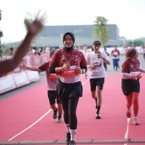 Race photo from KEDIRI HALF MARATHON 2026