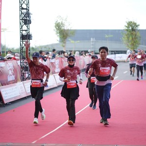 Race photo from KEDIRI HALF MARATHON 2026