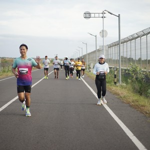 Race photo from KEDIRI HALF MARATHON 2026