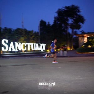 Race photo from BOGORUN 2026
