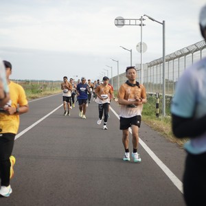 Race photo from KEDIRI HALF MARATHON 2026