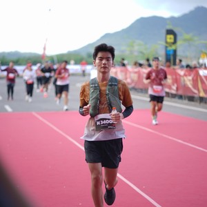 Race photo from KEDIRI HALF MARATHON 2026