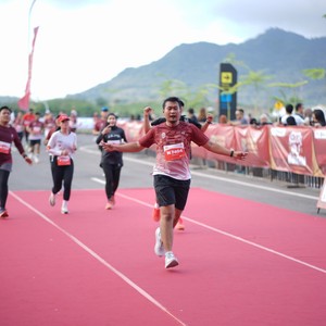 Race photo from KEDIRI HALF MARATHON 2026
