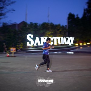 Race photo from BOGORUN 2026