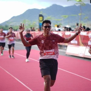 Race photo from KEDIRI HALF MARATHON 2026