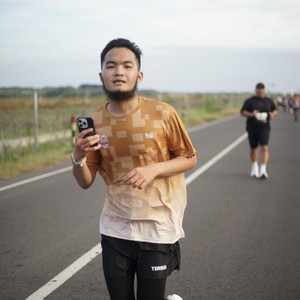 Race photo from KEDIRI HALF MARATHON 2026