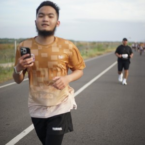 Race photo from KEDIRI HALF MARATHON 2026