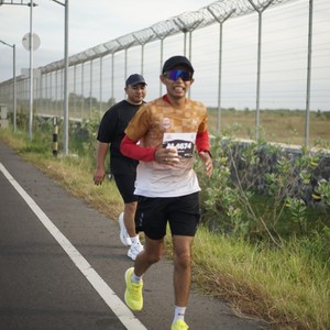 Race photo from KEDIRI HALF MARATHON 2026