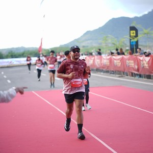 Race photo from KEDIRI HALF MARATHON 2026