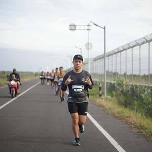 Race photo from KEDIRI HALF MARATHON 2026