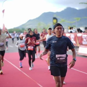 Race photo from KEDIRI HALF MARATHON 2026
