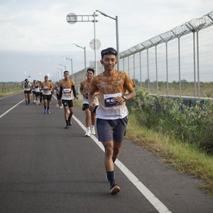 Race photo from KEDIRI HALF MARATHON 2026