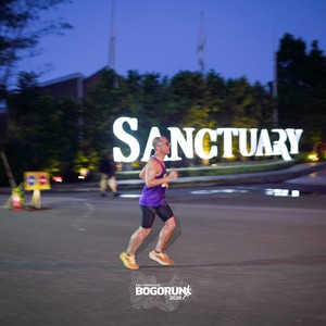 Race photo from BOGORUN 2026