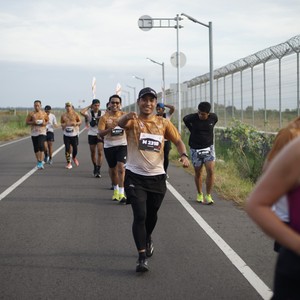 Race photo from KEDIRI HALF MARATHON 2026