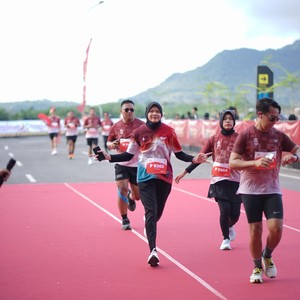 Race photo from KEDIRI HALF MARATHON 2026