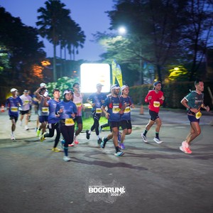 Race photo from BOGORUN 2026