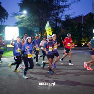 Race photo from BOGORUN 2026
