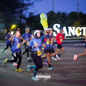 Race photo from BOGORUN 2026