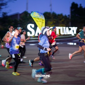 Race photo from BOGORUN 2026