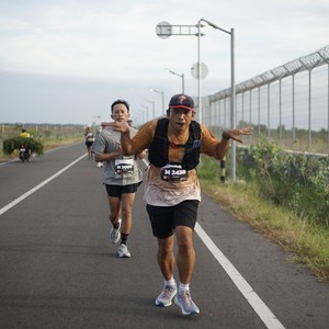 Race photo from KEDIRI HALF MARATHON 2026
