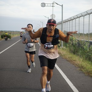 Race photo from KEDIRI HALF MARATHON 2026