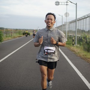 Race photo from KEDIRI HALF MARATHON 2026