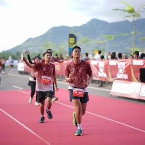 Race photo from KEDIRI HALF MARATHON 2026
