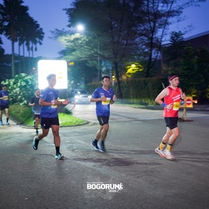 Race photo from BOGORUN 2026