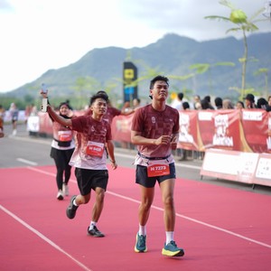 Race photo from KEDIRI HALF MARATHON 2026