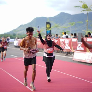 Race photo from KEDIRI HALF MARATHON 2026