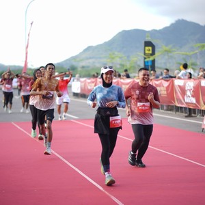 Race photo from KEDIRI HALF MARATHON 2026