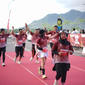 Race photo from KEDIRI HALF MARATHON 2026