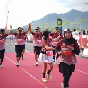 Race photo from KEDIRI HALF MARATHON 2026