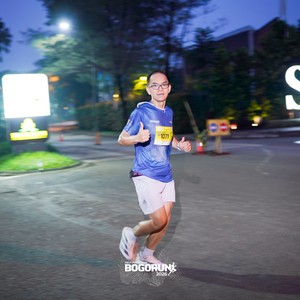 Race photo from BOGORUN 2026