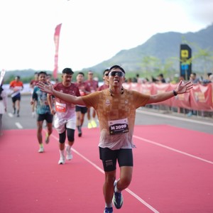 Race photo from KEDIRI HALF MARATHON 2026