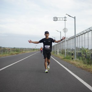 Race photo from KEDIRI HALF MARATHON 2026