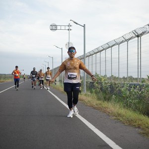 Race photo from KEDIRI HALF MARATHON 2026