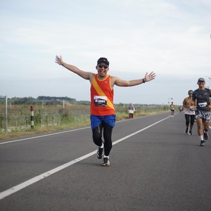 Race photo from KEDIRI HALF MARATHON 2026