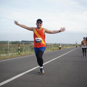 Race photo from KEDIRI HALF MARATHON 2026