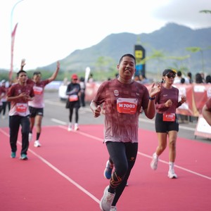 Race photo from KEDIRI HALF MARATHON 2026