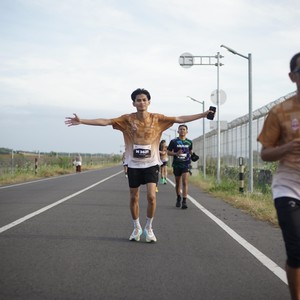 Race photo from KEDIRI HALF MARATHON 2026