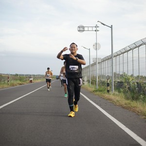 Race photo from KEDIRI HALF MARATHON 2026