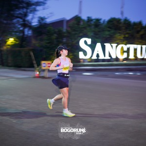 Race photo from BOGORUN 2026