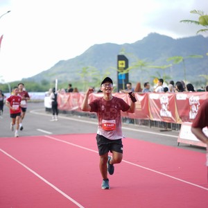 Race photo from KEDIRI HALF MARATHON 2026