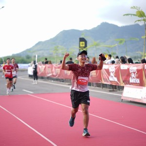 Race photo from KEDIRI HALF MARATHON 2026