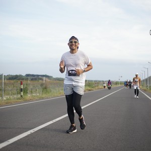 Race photo from KEDIRI HALF MARATHON 2026