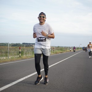 Race photo from KEDIRI HALF MARATHON 2026